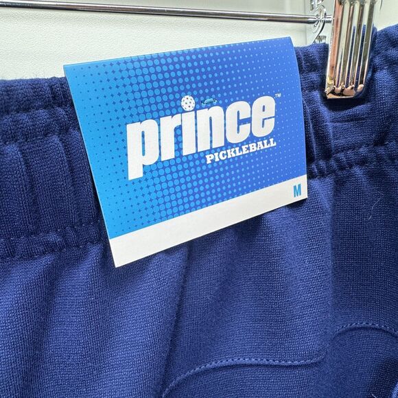 Prince Pickleball Mens Navy Jogger‎ Pants Size Medium Zipper Cuffs Pockets - Picture 14 of 15